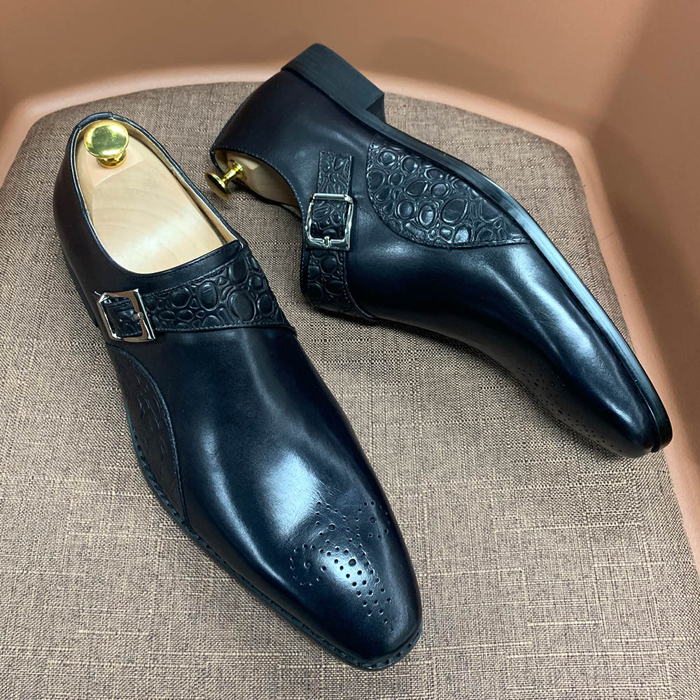 Chaussure en cuir de vache