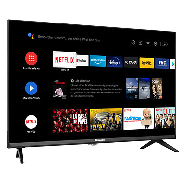 Téléviseur LED Full HD 40&quot; (102 cm) 16/9 - Android TV - Wi-Fi/Bluetooth - Google Assistant - Son 2.0 14W