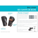 GANTS Boxe homme METAL BOXE GANT BOXE NOIR MAT