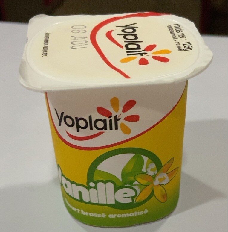 YAOURT VANILLE 125G YOPLAIT   