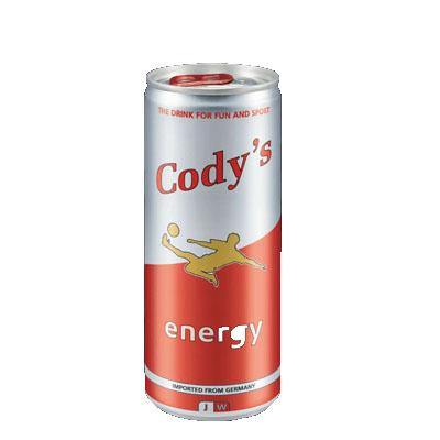 ENERGY DRINK 25CL CODY'S