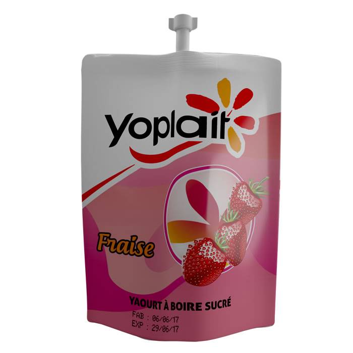 DOYPACK FRAISE 125G YOP