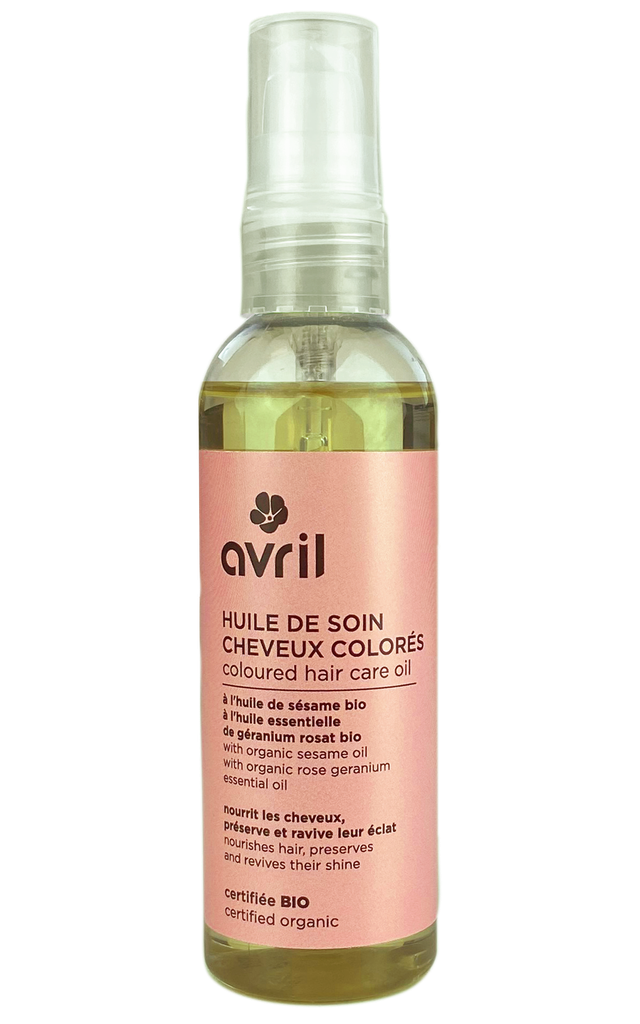  HUILE DE SOIN CHEVEUX COLORÉS 100 ML - CERTIFIÉE BIO