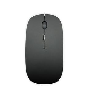 BUBM Souris Sans Fil - Silencieuse Et Rechargeable 2.4 GHz - Noir