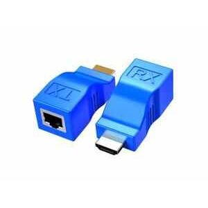 Cat HDMI EXTENDER. By Cat -5e/6cable. HDMI Interface ,Rj45 Interface. Support HDMI 4K, Support HDMI 2K . HDMI 2.0, COMPATIBLE Avec WINDOWS 7, Avec Windows 8, Distance 30M