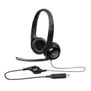 Logitech Casque Audio Ecouteur Logitech H111 - Noir