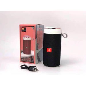 Mini Speaker Haut-parleur Bluetooth Sans Fil LED, Avec TF/USB/FM ROUGE