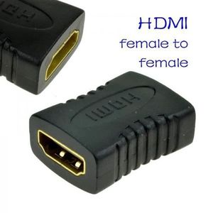 Coupleur Adaptateur HDMI Femelle Vers HDMI Femelle   - Noir