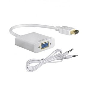 Adaptateur HDMI Mâle Vers VGA Femelle Avec Audio