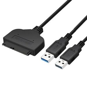 Adaptateur USB 3.0 SATA Pour Disque Dur &amp; SSD SATA 2.5" - Noir