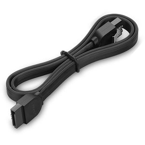 Cable SATA - Silicone - Noir