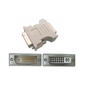 Adaptateur DVI - I DUAL LINK Femelle (24+5) Vers VGA Male- Blanc