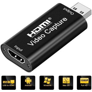 HDMI VIDÉO CAPTURE USB - Noir