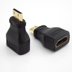 Mini HDMI Mâle Vers HDMI Standard Femelle - Noir