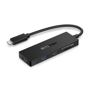 Blitzwolf HUB Multiport  USB-C 5en1 BlitzWolf BW-TH4 - Noir