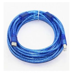 Cable Câble USB Pour Imprimante 10m - Bleu