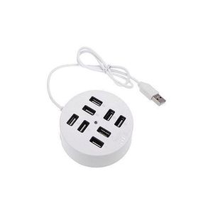 Hi Speed Multiports USB - 8 Ports - Blanc