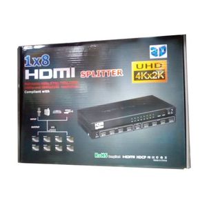 Multiports USB HUB 8 Ports - Noir