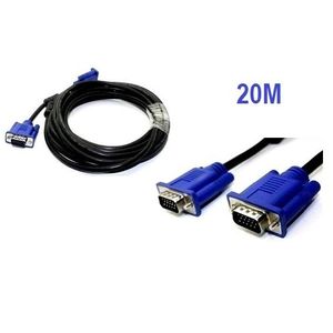 Cable VGA Male - Male 20m - Multicolore