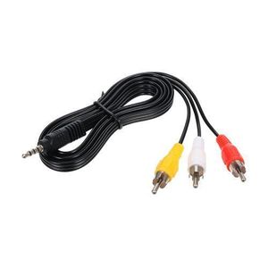 Câble AV Audio Video To 3 RCA Male AV