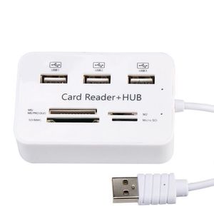 USB 2.0 - 3 Ports Card Reader