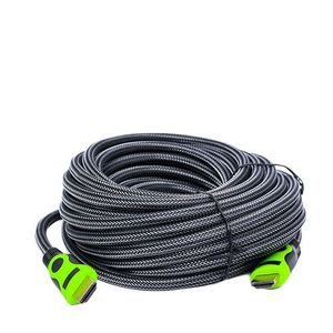 Câble HDMI 20 Mètres Tissés Avec Le Métal En Alliage De Zinc