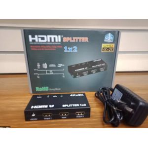 2 Port HDMI Splitter 1X2 HDMI Distributor HDMI 1 In 2 Out 3D&amp;full HD1080P