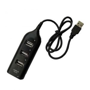 USB HUB 4 Ports - Noir