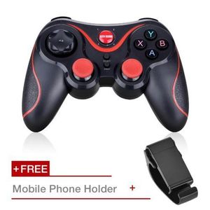 Manette De Jeu Pour Smartphone &amp; PC - Bluetooth - Compatible Android/iOs/Win - Noir