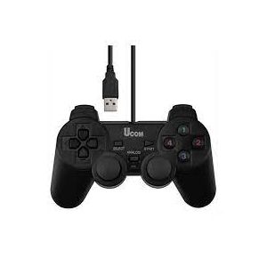 Manette De Jeux USB Pour PC - Noir - Crystal - Robuste Et Performante