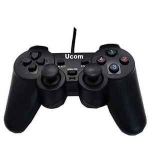 UCOM Manette Pour PC - Avec Système De Vibration - Noir