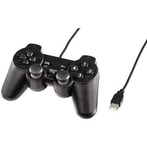 Manette De Jeux USB Pour PC - Noir - Crystal - Robuste Et Performante