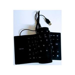 Clavier Flexible En Silicone Filaire Rollup Flexible Pour Clavier Portable Pour PC Portable