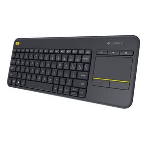 Logitech Clavier Sans Fil - AZERTY- K400 Plus TV - NOIR