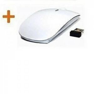 Souris Optique Sans Fil  Noire + Clé USB 32G Type Porte-clé Ultra-performante-