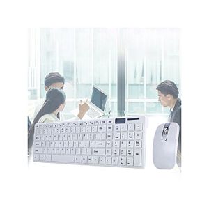 Clavier &amp; Souris Sans Fil - Ultra Slim - Noir