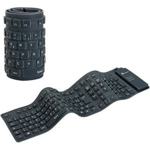 ADVANCETECH Clavier Flexible USB - Pavé Numerique - Noir