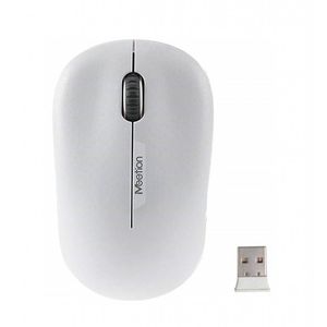 Meetion Souris Sans Fil Meetion R545 - Pile Incluse - Wifi - Blanc
