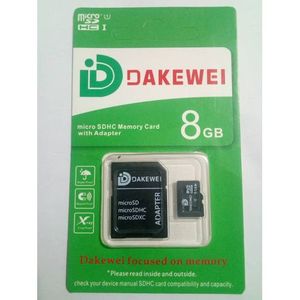 Carte Mémoire 8 Gb - Noir