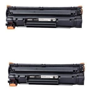Lot De 2 Cartouches Compatibles  Toner 78A (78A/C728) -  Noir