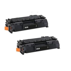 2 Cartouches Compatibles Toner 719 (H-505A/280A) - Noir