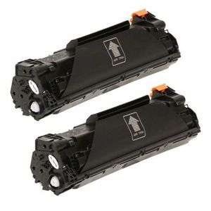 Cartouche D'Encre Compatible - Pack De 2 (79A) - CF279A - 2000 Pages - Noir