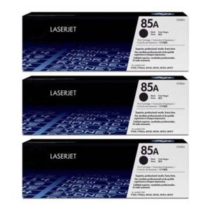 Hp 85A Pack De 3 Toners Laserjet - CE285A - 4800 Pages - Noir
