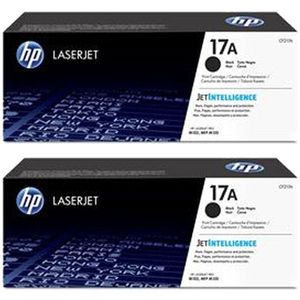 Hp Cartouche D'Encre - PACK De 2 Toners Laserjet HP 17A - CF217A - 3200 Pages - Noir