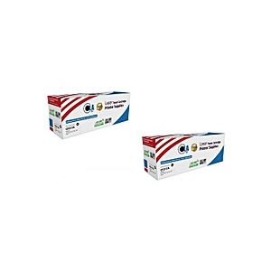 Pack De 2 Compatibles 17A Toner Laserjet - CF217A - 1600 Pages - Noir