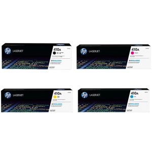Hp Cartouche D'Encre - Pack De 4 Toners HP 410A (Black,Cyan,Yellow,Magenta)