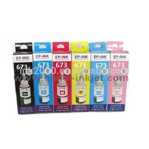 Epson Encre EP, Pack De 6 Bouteilles D'encres T673 Pour Epson