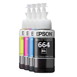 Epson Ecotank Encre PURE - Ensemble De 4 Bouteilles