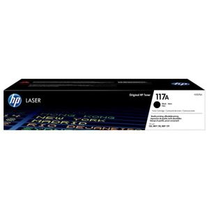 Hp Cartouche De Toner Laser HP 117A - W2070A - 1000 Pages - Black