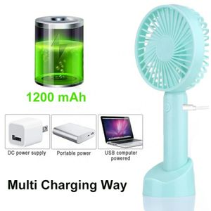 Fan Mini Ventilateur USB Portable - Bleu